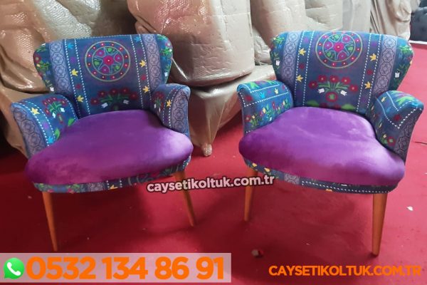 Nil Çay Takımı – Desenli