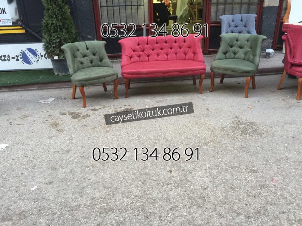 Yeşil Çayseti koltuk Takımı – Concept Tasarımlar